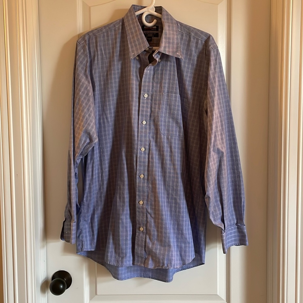 Men’s Dress Shirt Blue